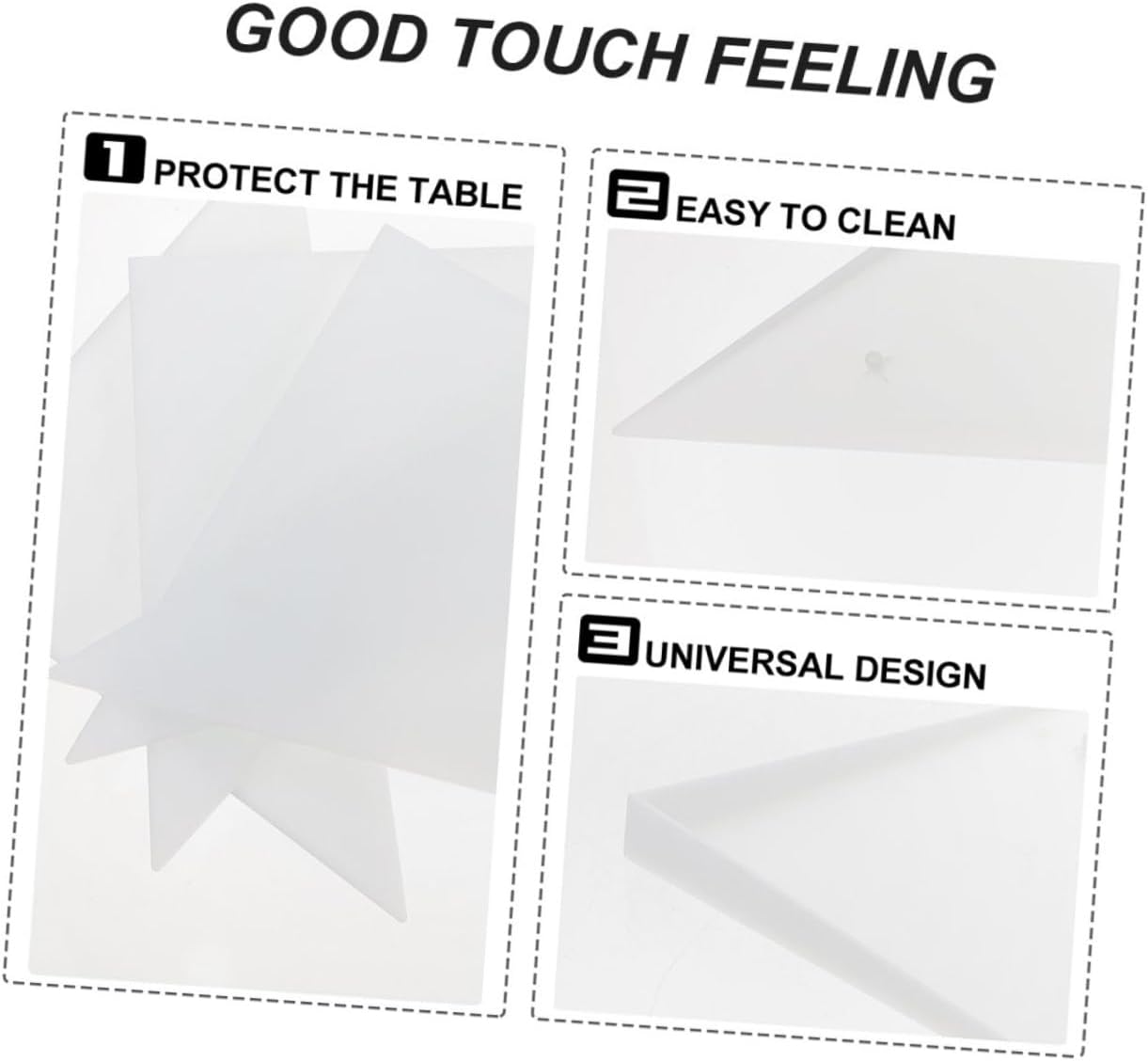 Totority Table Corner Protectors Cushions Scratch Triangle Covers for Use Easy to Clean for Football Tables and