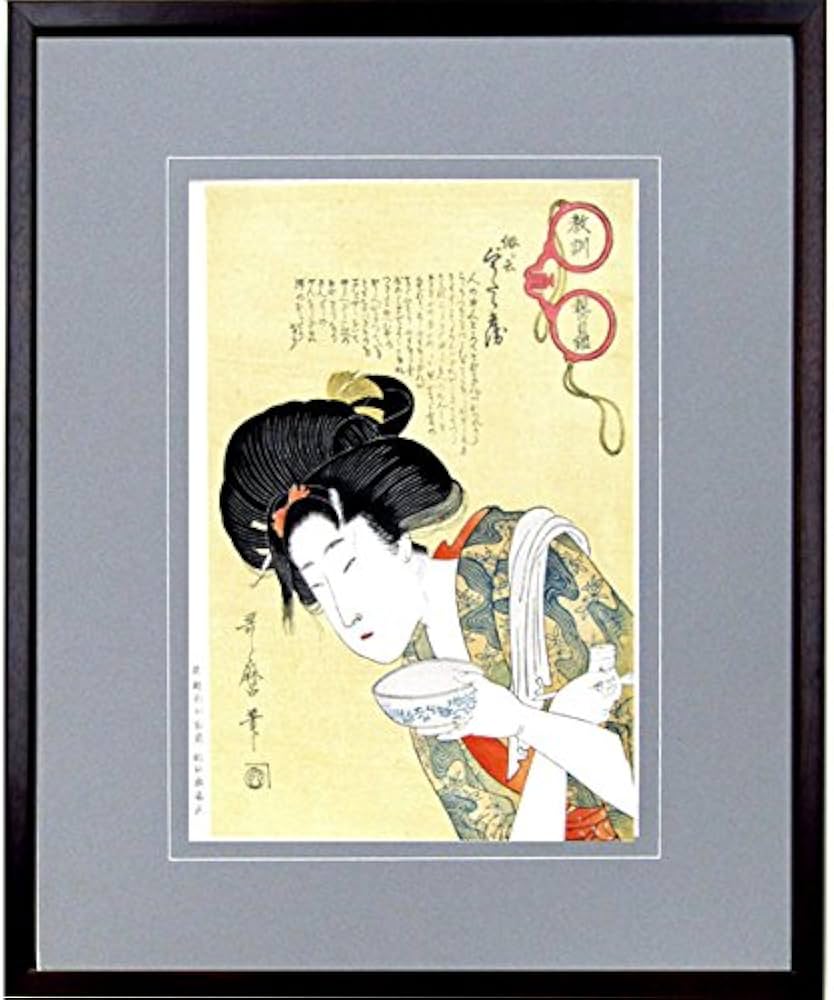 喜多川歌麿 手摺木版画 『教訓親の目鑑 ばくれん』悠々洞出版 昭和時代 浮世絵 喜多川歌麿 手摺木版画 『教訓親の目鑑 ばくれん』悠々洞出版 昭和時代