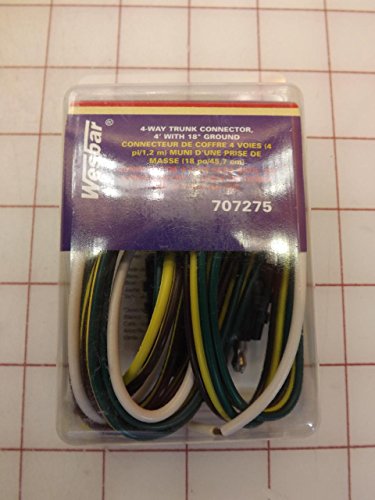Wesbar 707275 Trailer End Connector Wire #TOP2