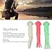 equlup 3Pcs Fishing Luminous Squid Lures Skirts Jig Fishing Octopus Lures Squid Bait Glow in The Dark Fishing Lures Fishing Squid Lures Octopus Jig(20cm)
