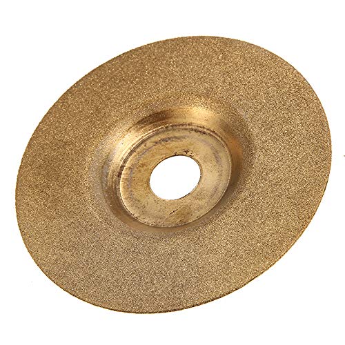 Disco abrasivo de diamante para hormigón, Disco de corte de copa de 4 pulgadas con revestimiento de diamante for amoladora angular, abrasivo for metal y césped, 100 x 16 mm