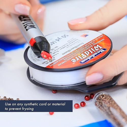 Beadalon Wildfire Cord Cutter: Macrame Cord and Fireline Beading Thread Burner, Ideal for Jewelry Making, Trims and Prevents Fraying of Cords, Simple Operation, Battery Operated with Safety Switch by Beadalon - Image 6