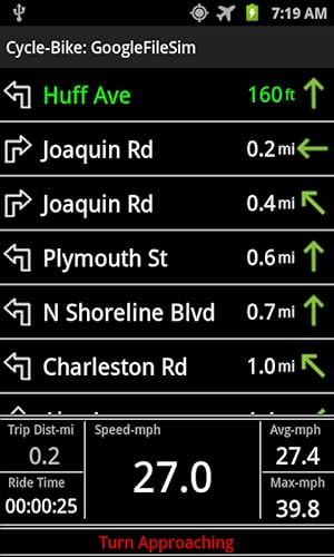 CycleBike gpx navigation