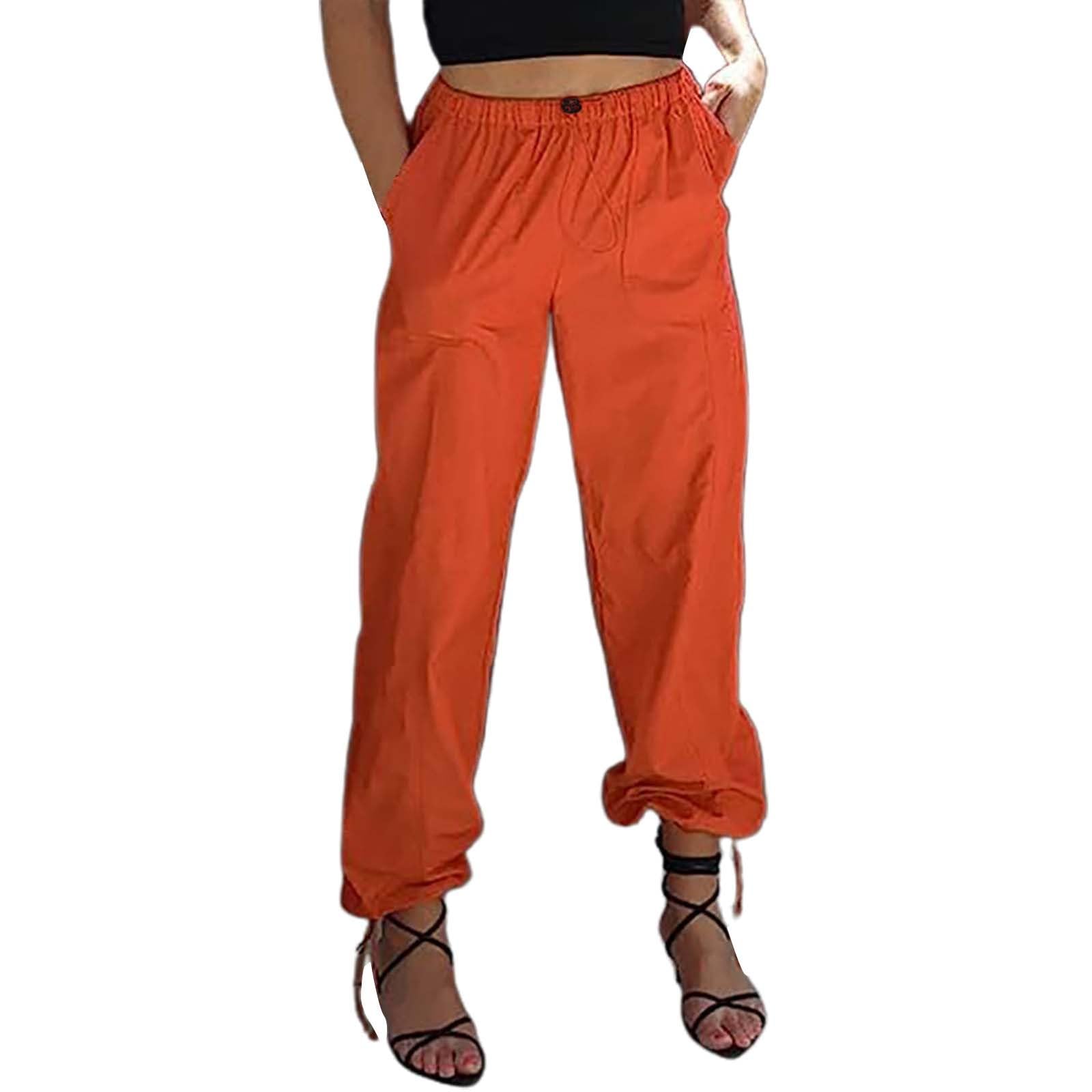 Wide Leg Pants for Women Summer Plus Size Lightweight Cozy Cotton Trousers Elegant Chic Work Pants with Pockets