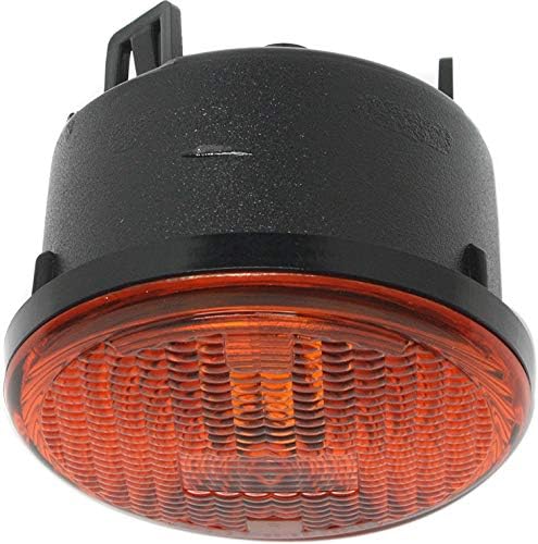 Go-Parts - Signal Light for Jeep Wrangler (JK) 2007-2013, Right (Passenger) Side Parking Light, Includes Lens and Housing, Replacement 2008 2009 2010 2011 2012