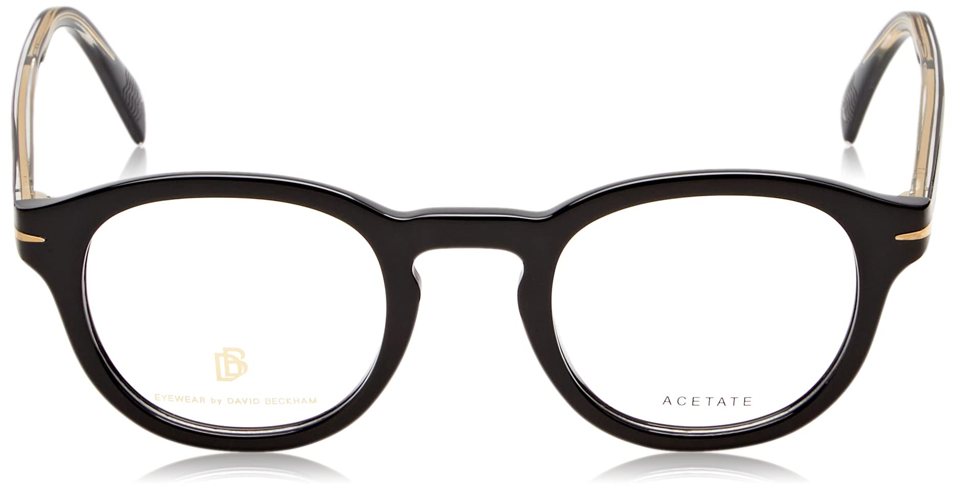 DAVID BECKHAM Męskie okulary przeciwsłoneczne, 807/24 czarny, 46