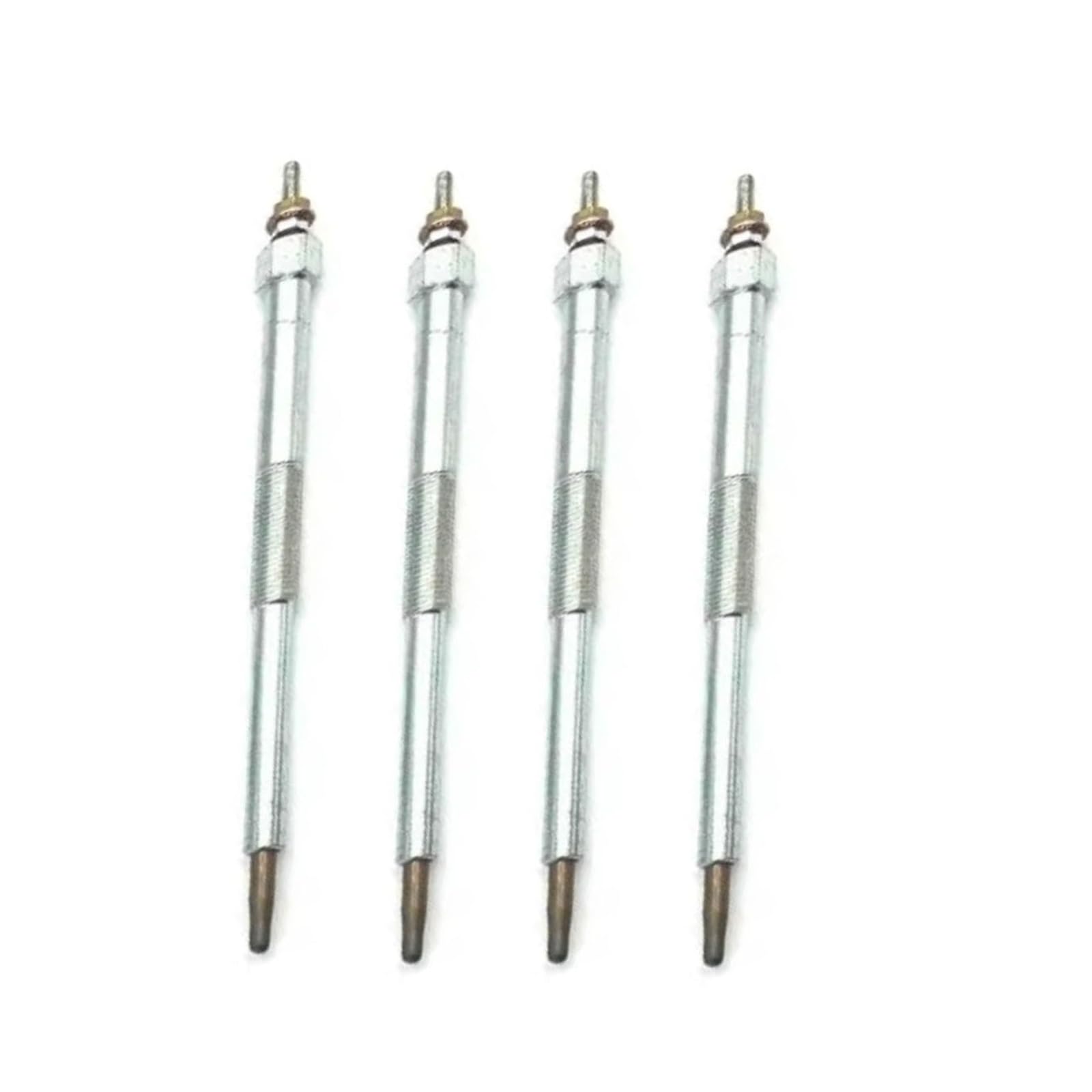 Bujía precalentamiento automóvil Compatible Con Para Navara Para D40 2006 2007 2008 2009 2010 2011 2012 4 Bujías Incandescentes Para Vehículos, 11065-AD200.