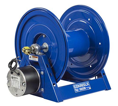 Coxreels 1125-4-325-E Competitor Series Motorized Reel - 1/2" Hose Id - 325' Length - For Air Compressor, Garden And Pressure Washer Hoses Professional Grade (Hose Not Included) Made In Usa #TOP1