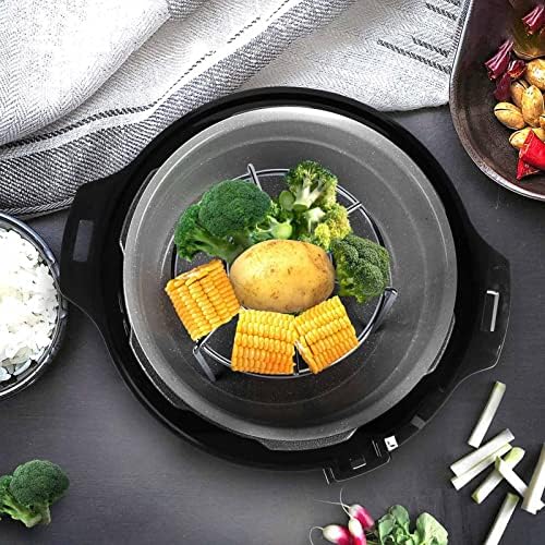 HULISEN Tall Steam Rack Stand, Heavy Duty Stainless Steel Multifunction Basket, Pressure Cooker Rack