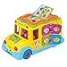 Educational Interactive School Bus Toy with Tons of Flashing Lights, Sounds, Responsive Gears and Knobs to Play with, Tons of Fun, Great for Kids and Toddlers by Dimple
