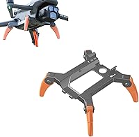 Vista 8 de Tren de aterrizaje para DJI Mavic 3 Pro, pata de araña de aterrizaje plegable compatible con accesorios DJI Mavic 3 Pro, gris