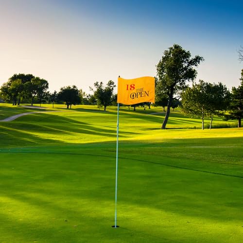 COGOLFING Standard TheOpen Golf Flag, Brass Grommets, 14x20 Inch 420D Nylon Dual-Sided Silk-Screen, Ideal for Practice Putting Green, Driving Range, Course, Club, 1-Pack - Thumbnail 6