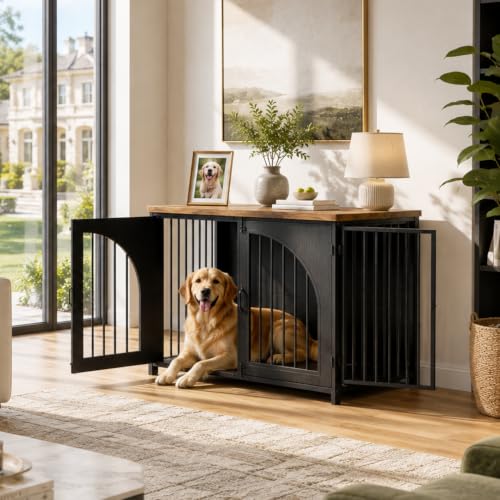 Stylish 31.5" Dog Crate Furniture