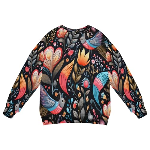 Repeating Pattern Condors Kids Sweatshirt Soft Long Sleeve Pullover Crewneck Tops Shirts for Boys Girls2