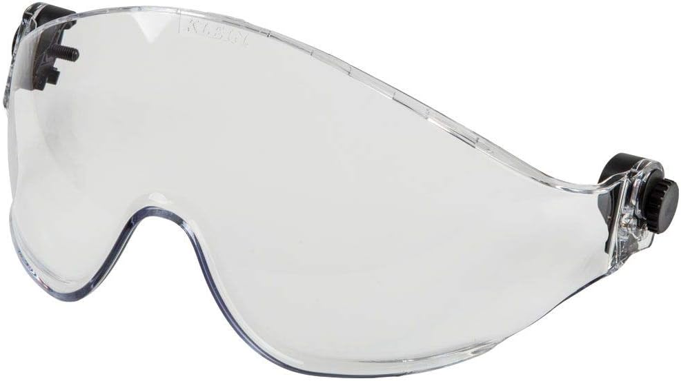 Klein Tools VISORCLR Hard Hat Visor, Clear, fits Klein