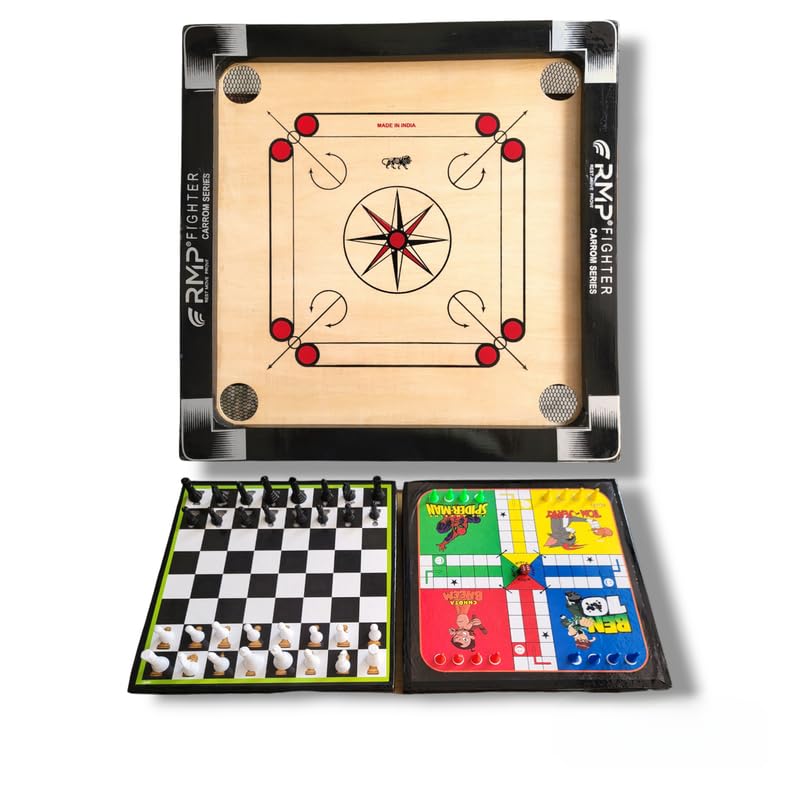 See full amazon price history chart for RMP Carrom Board for Kids 20 inches Glossy Finish with Carrom Board Coins, Carrom Board Striker and Magic boric Powder, with Chess Board and Ludo Board Game Exercise Your Mind. RMP Carrom Board for Kids 20 inches Glossy Finish with Carrom Board Coins, Carrom Board Striker and Magic boric Powder, with Chess Board and Ludo Board Game Exercise Your Mind. (B0DC42KJPL) Amazon Price History, Amazon Price Tracker