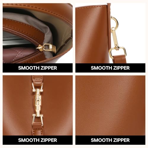 Image of GEMIU Bucket Purses for Women Clutch Purse Small Crossbody Bags for Women