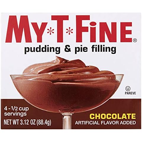 My-T-Fine Chocolate Pudding Mix (Pack of 6) Cover