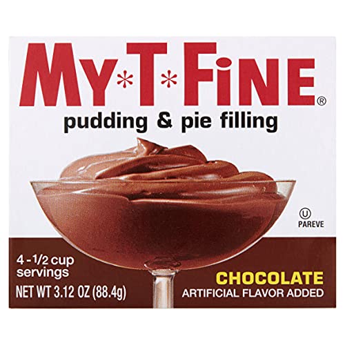 My-T-Fine Pudding & Pie Filling Mix, Chocolate, 3.12 OZ (Pack of ...