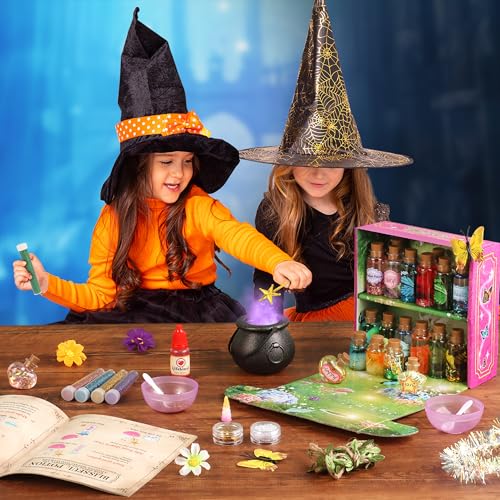 wookidel Fairy Magic Craft Kit for Kids with 20PCS Potion Bottles - Fairy Magical Potions Making Craft Kit - Gift for Christmas, Birthday, Creative Art Crafts Kits for Girls Boys 6 7 8 9 10 Year Old by wookidel - Image 6