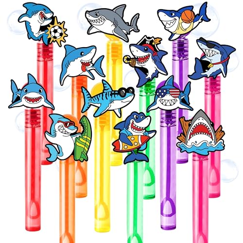 Baguettes à bulles requin et jouets de piñata enfants