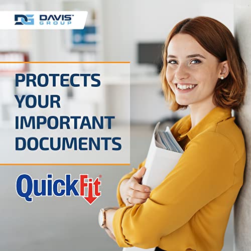 Quickfit Heavy-Duty Junior View 3-Ring Binder, Round Ring, 8 1/2 Inches By 5 1/2 Inches, White, Round Ring, 1.5 Inch, 85120 #TOP6