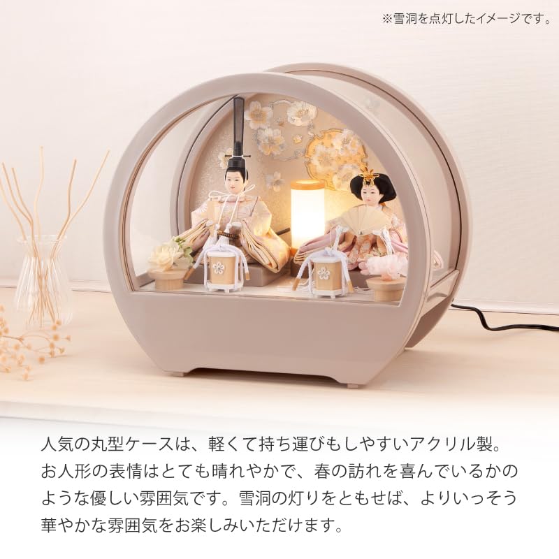 ひな人形アクリルケース 楽天市場】【2026年度 最新モデル】雛人形 コンパクト ケース飾り