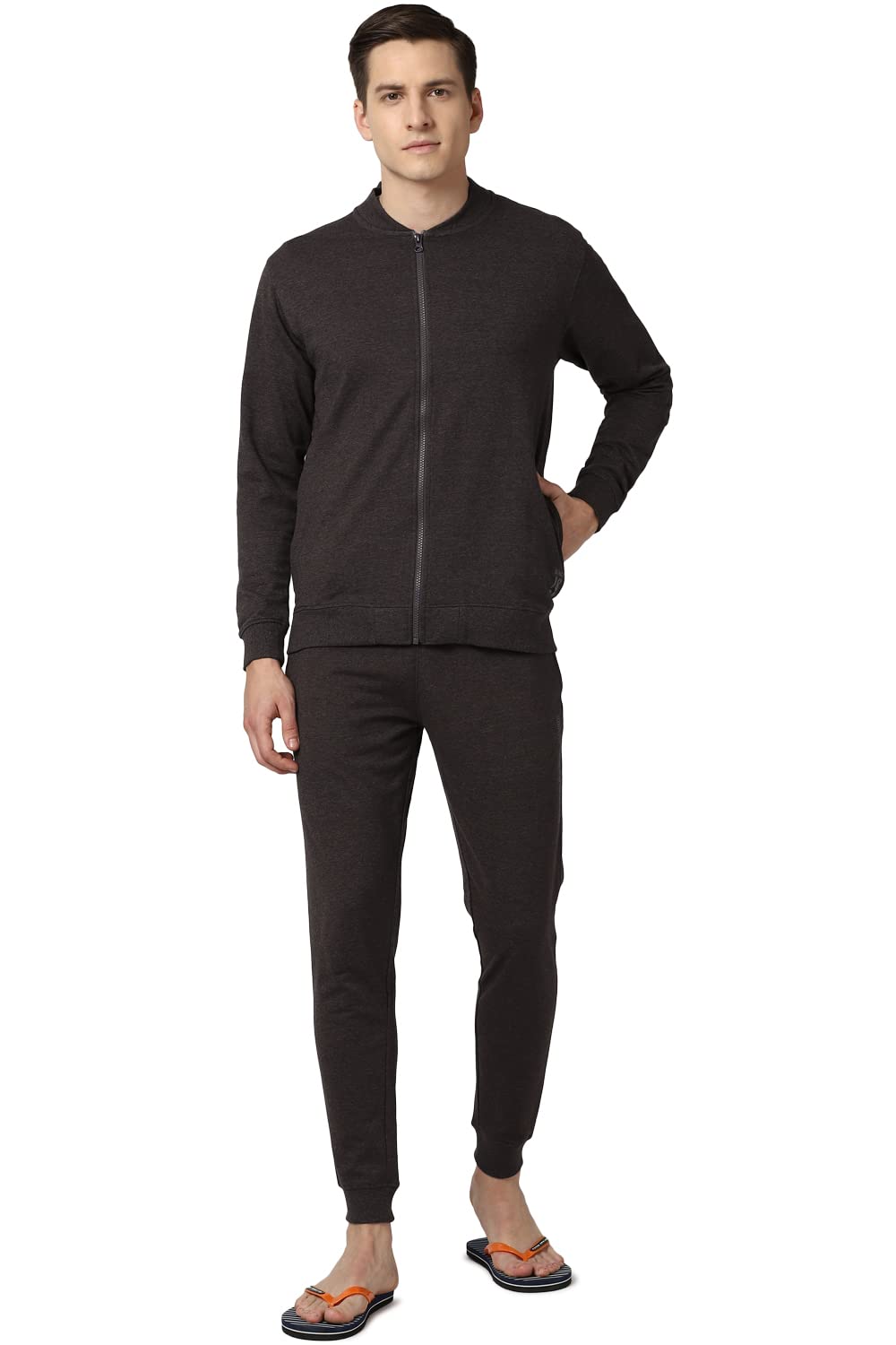 Men's Cotton Blend Solid Pajama Set Pack of 1-image-32