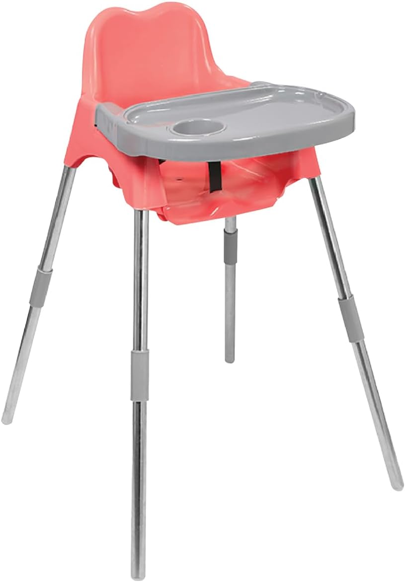 Luna Baby Feeding Chair And Kids Dining High Chair with Tray - Blue & Pink Color