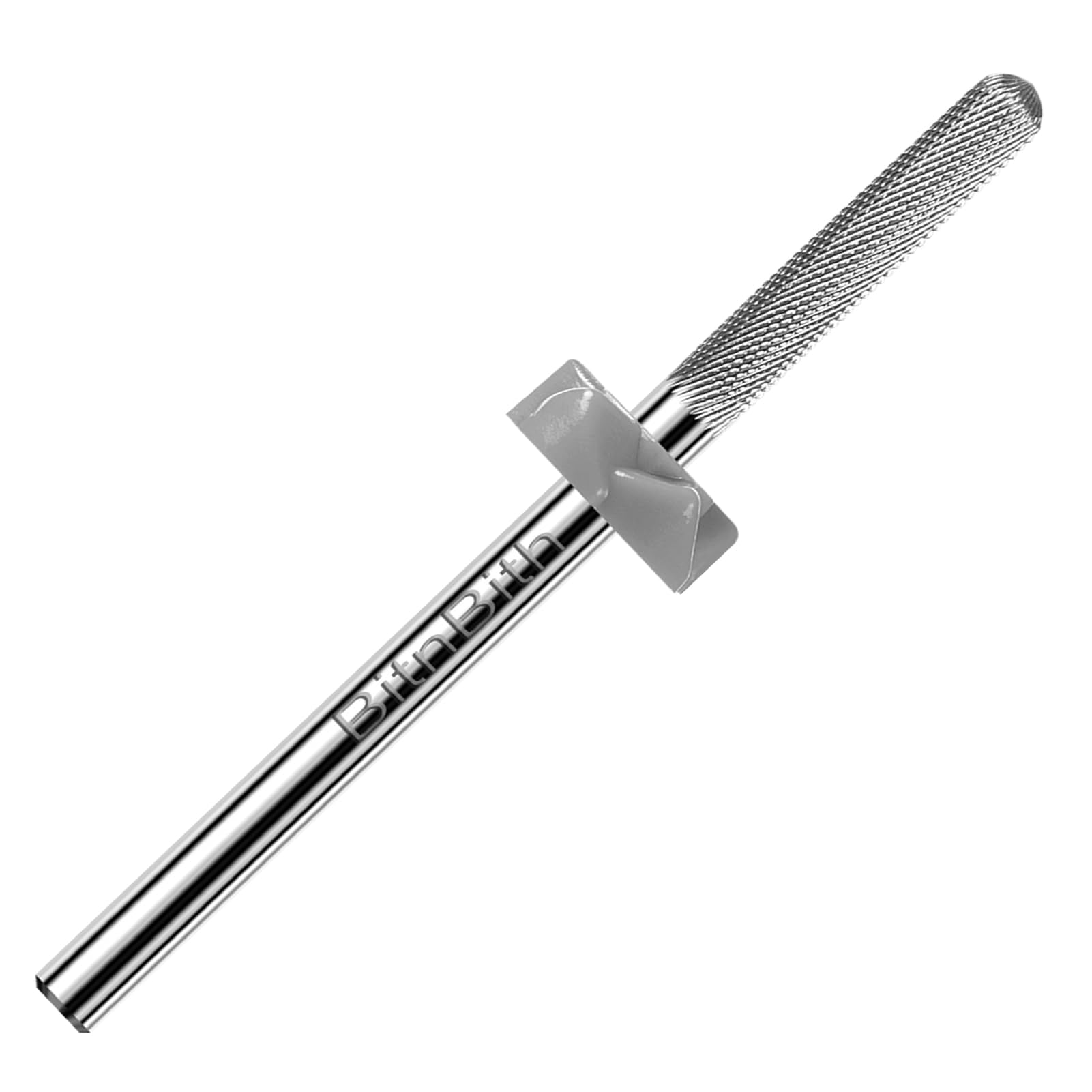 Nail Drill Bit Nature Nail Buffer Drill Bit 3/32",Professional Safety Carbide Nail Prepare Bit for Cuticle Dead Skin Cleaning Nail Bed File 2-Way Rotate for Manicure Home Salon,3XF-Round