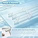 Sticky Ear Cleaning Stick, 48Pcs Earwax Removal Adhesive Swabs, Reusable Adhesive Ear Cleaning Sticks with Soft Flexible Tip, Gentle Ear Cleaner Tool