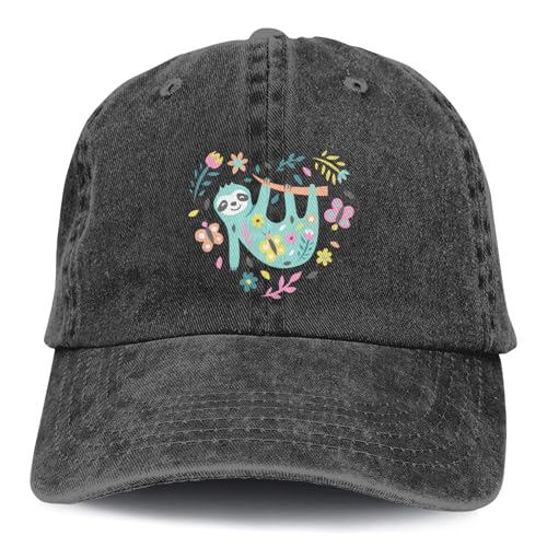 Gorra baseball ajustable vintage negra para mujer y hombre miniatura 2