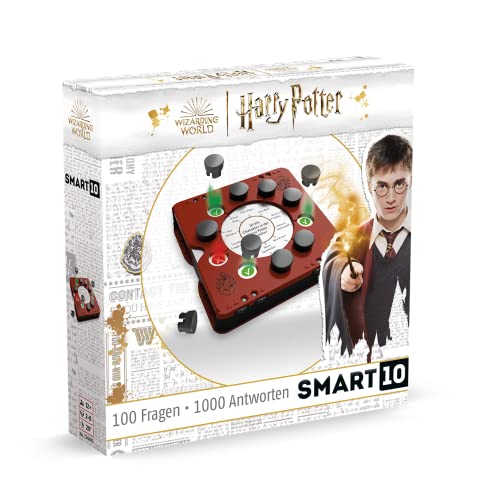 Piatnik 7246 — Smart 10 — Harry Potter /Smart Quizspiel Fans/Für Zuhause und Unterwegs / 100 Fragen / 1000 Antworten / Hogwarts