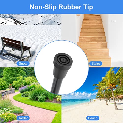 Supregear Folding Cane, 5-Level Adjustable Height Walking Stick Lightweight Portable Cane Travel Cane With Wrist Strap And T Handle For Elderly Disabled Men Women #TOP4