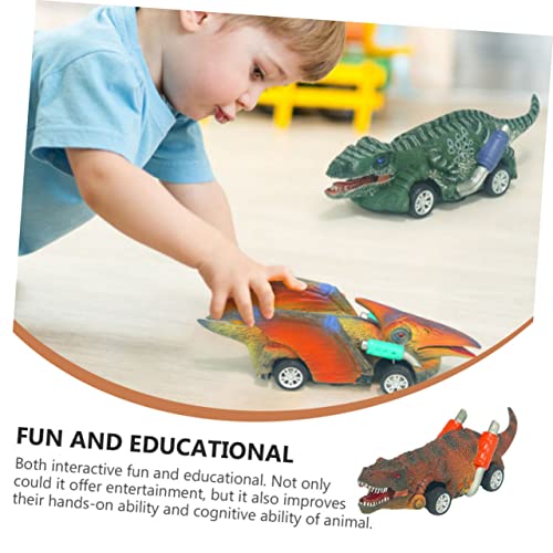 ORFOFE 2 Peças Puxar Para Trás Carro Meninos Carros De Brinquedo Puxar Para Trás Brinquedo De Corrid