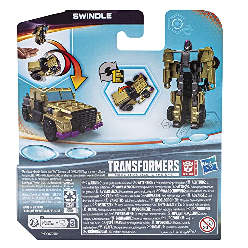Figurine HASBRO Swindle 11cm Articulée Convertible Transformers Earthspark - vue 7