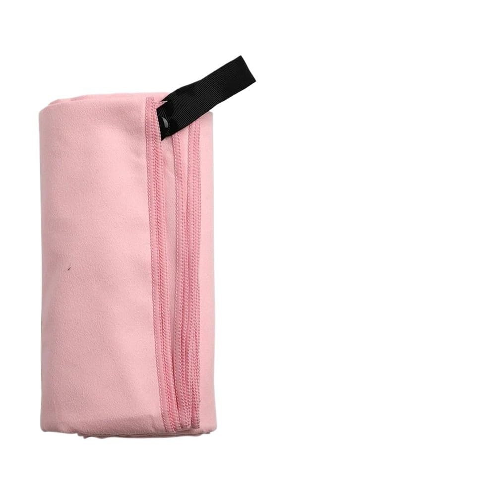 BAOHUIMS Microfiber Towel for Body Fitness Towel Swimming Serviette(Pink)