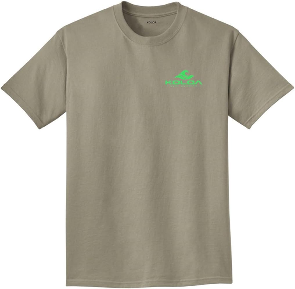 Koloa Co. Classic Wave Logo Pigment-Dyed Incredibly Soft Tee's. Sizes S-4XL