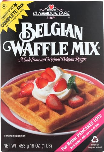 Classique Fare Belgian Waffle Mix