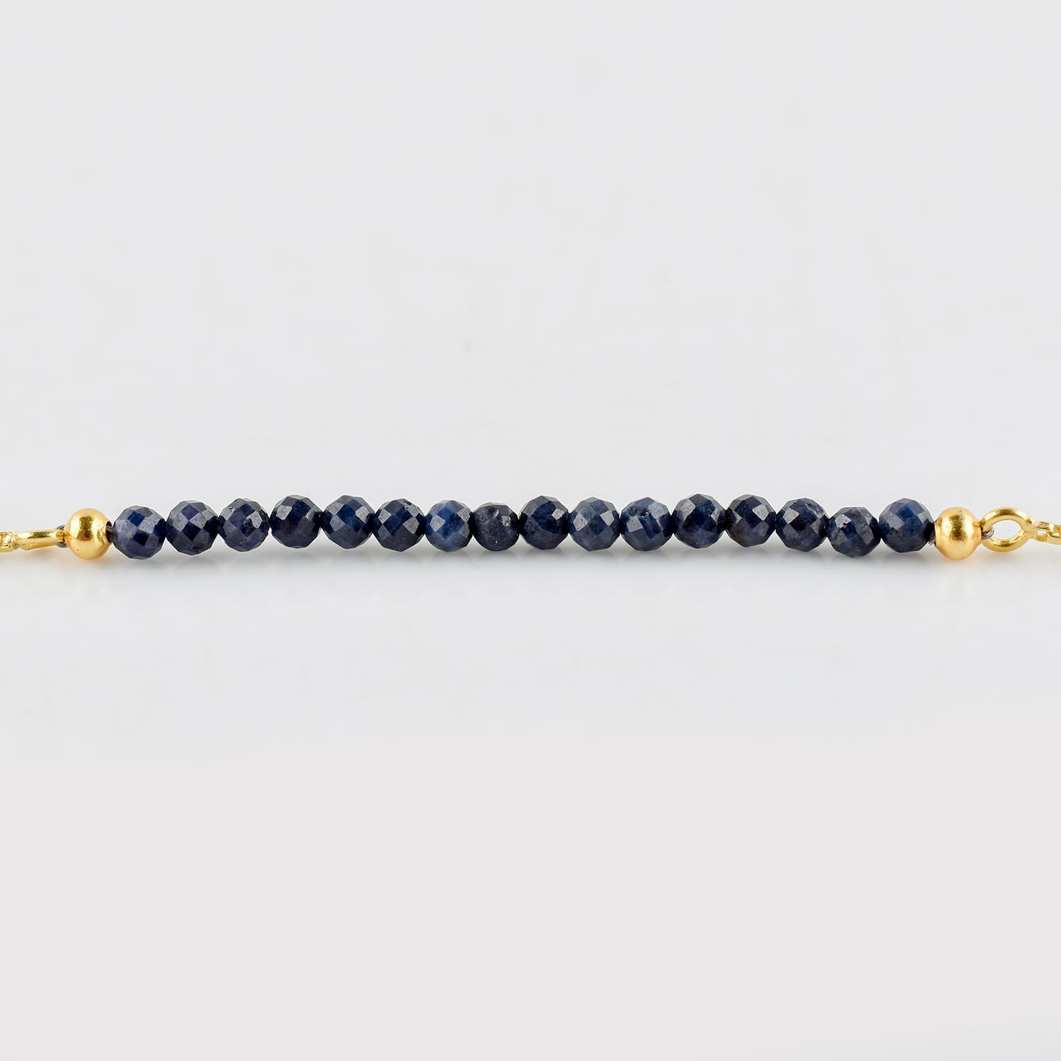 InfinityGemsArt Gemstones Bracelets For Women Birthstone Jewelry Micro Beads Beaded Stone Bolo Slider Crystals Bracelet, 14K Gold Plated Adjustable Chain