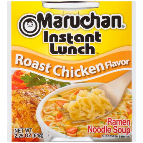 Maruchan Instant Lunch Roasted Chicken Flavor Soup, 2.25 Oz, 6 Pack (Quantity Of 6) #TOP12