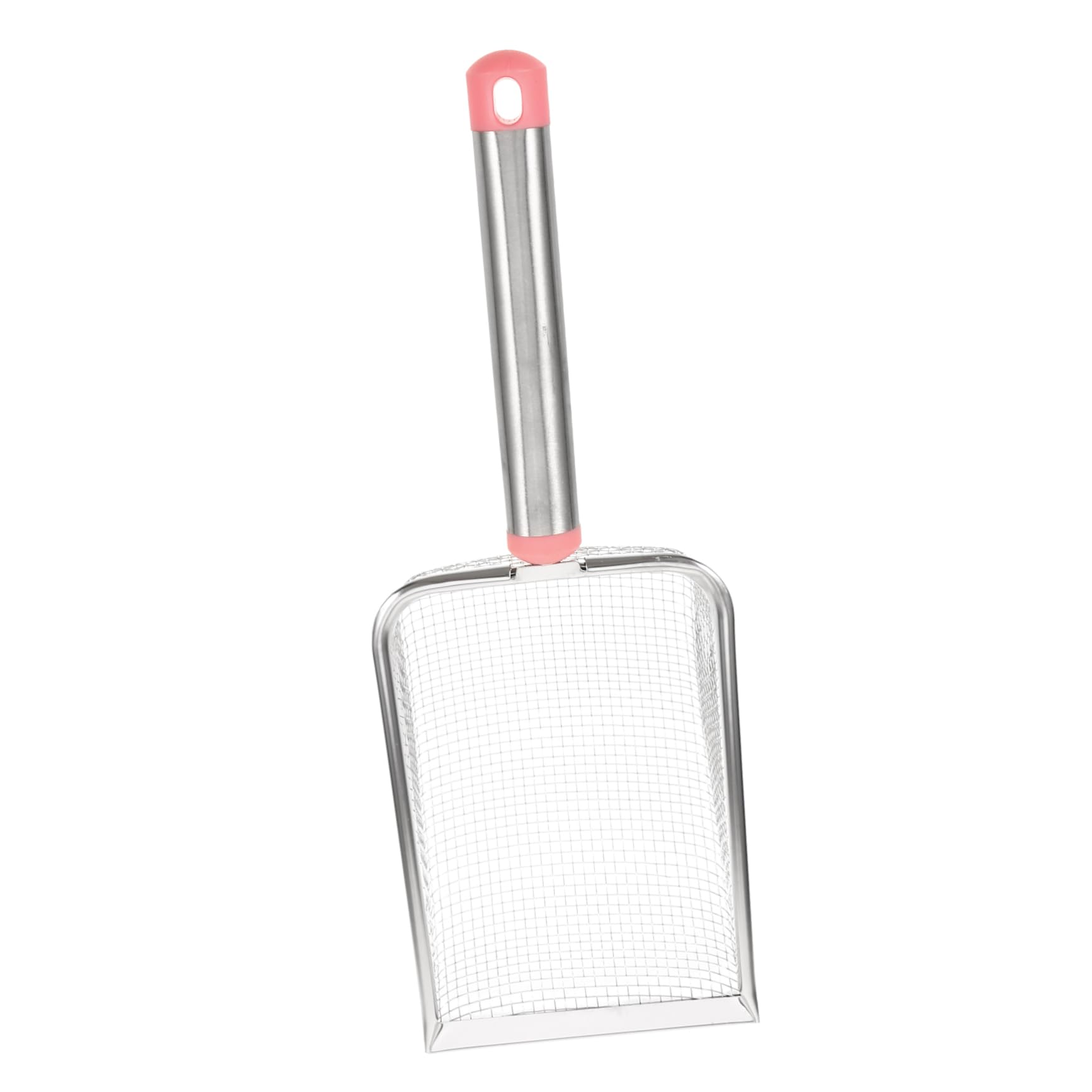 POPETPOP 5 Pièces Pelle à Litière pour Chat Bacs Poubelles Pelle à Crottes De Chat Pelle à Litière en Maille pour Chat Pelle à Litière en Métal Acier Inoxydable Bentonite Animaux