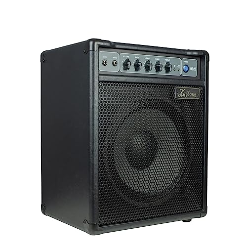 Kustom KXB Series Ampli Bass 1 x 12″ (1x 30cm) avec EQ à 4 Bandes – 20W - Les Beatles, Paul McCartney, John Lennon, RIngo Starr, George Harrison Kustom KXB Series Ampli Bass 1 x 12" (1x 30cm) avec EQ à 4 Bandes - 20W