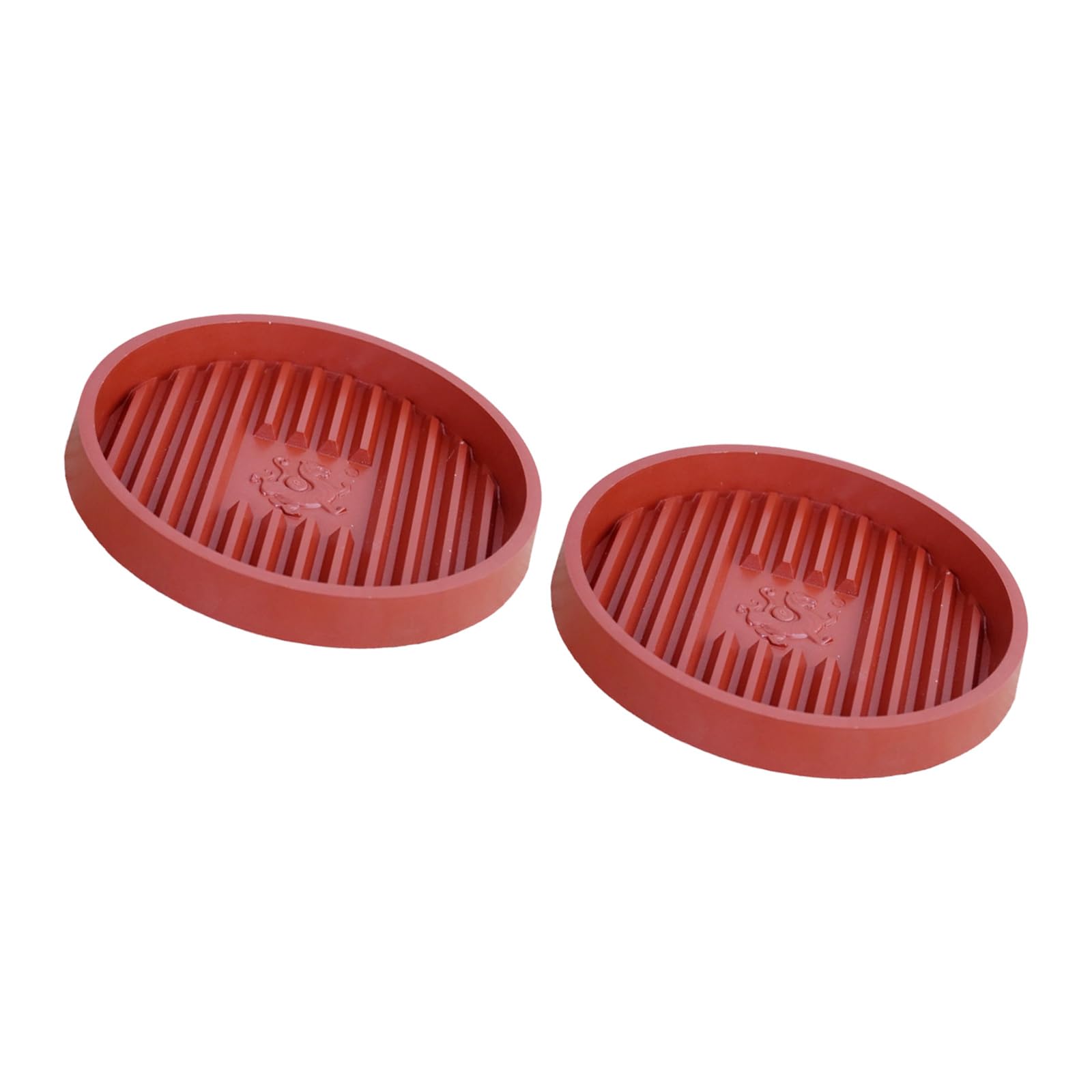 WEILWH Toilet Plunger Holder with Quick Drying Ventilated Base NonTipping Holder for Toilet Tool Drip Collecting Tray 2PCS Bath Organizers