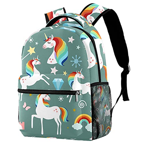 Sac à dos motif licorne pour éviter les fuites de gourde d'eau