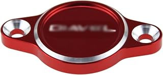 Nonuine para Ducati para Diavel para Diavel Carbon para Diavel Tapa De Alternador De Motocicleta De Rayas Blancas Protección contra caídas (Color : 1)