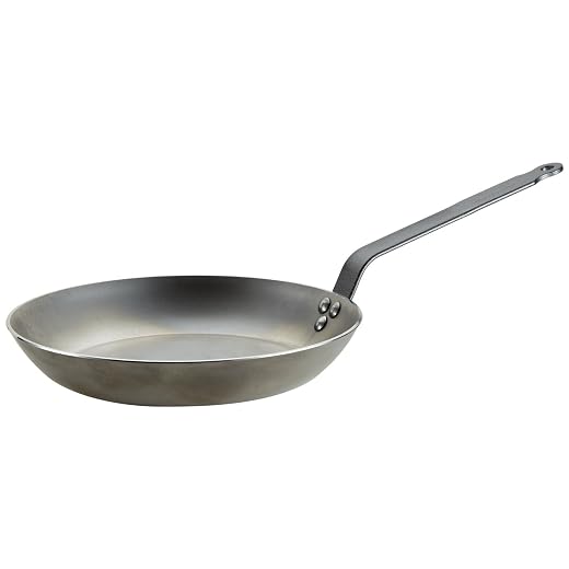 de Buyer - Carbon Plus 5110.28 Frying Pan Iron Steel 28 cm Silver