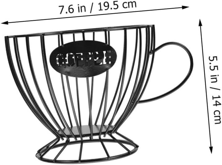 Iron Storage Rack Coffee Holder Coffee Organizer Fruit Draining Holder
