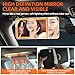2 pack， Car Sun Visor Vanity Mirror， Rechargeable Led 3 Light Modes,Dimmable Touch Screen,Side with triple magnification mirror image (2)
