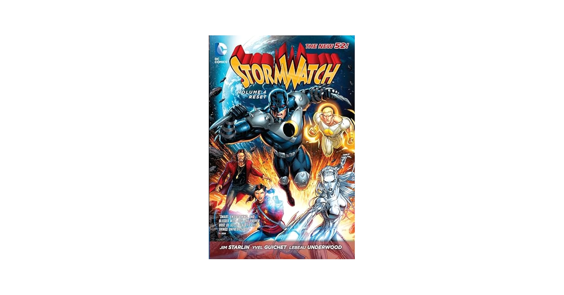 アメコミ・英語版 STORMWATCH 4巻セット Amazon.com: Stormwatch Vol. 4: Reset (The New 52